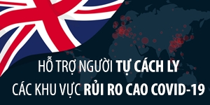 Anh Quốc hỗ trợ cho người tự cách ly trong các khu vực rủi ro cao nhất về COVID-19
